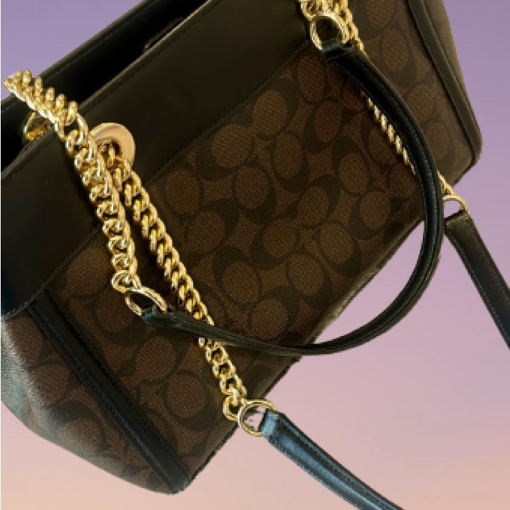 COACH PURSE BROWN